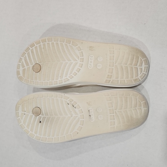 Crocs Flip Flops Size Womens 10 or Mens 8 - Picture 5 of 6